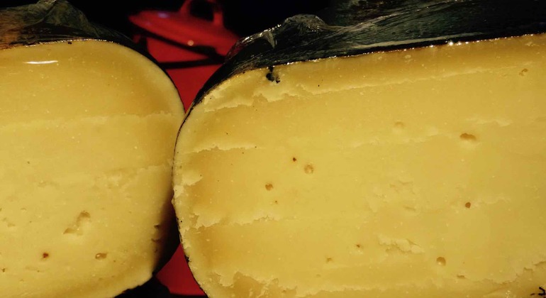 Cheese in Amsterdam on Dutch food free tour of Amsterdam​