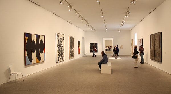 Famous artists in Museo Reina Sofia in Madrid