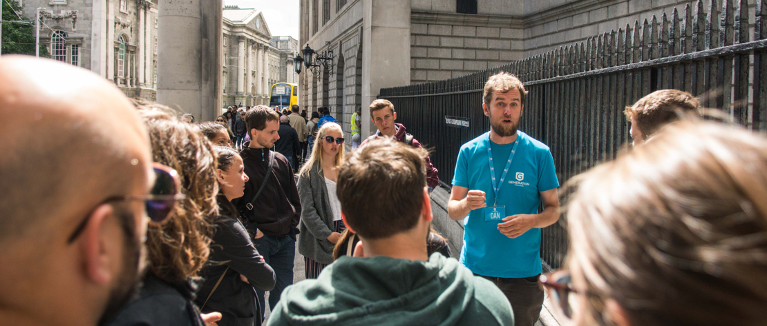 ¡Únete a nuestros famosos TOURS GRATUITOS diarios en Dublín!