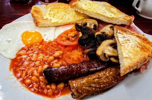 Traditional English breakfast